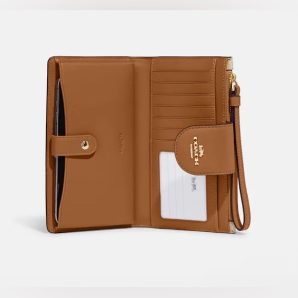 NWOT - COACH Tech Wallet In Colorblock Signature Canvas - Picture 7 of 9